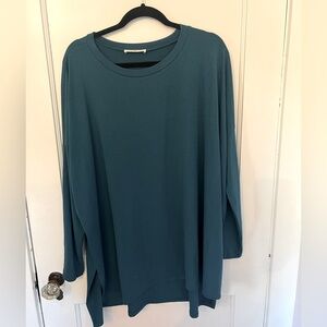 Zenana Long sleeve dolman top, 1X